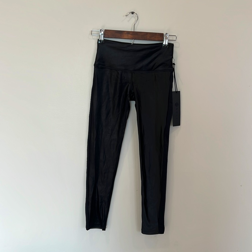 Noli yoga Womens activewear performance 7/8 leggings workout leggings (black)